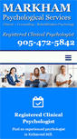 Mobile Screenshot of markhampsychologicalservices.com